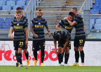 El Inter de Vidal y Alexis solo empata frente a la Lazio