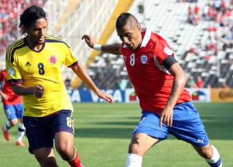 El extraño partido de Vidal como líbero ante Colombia