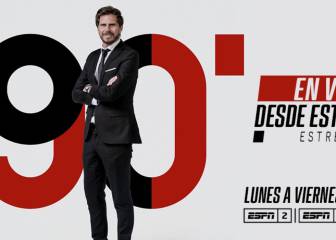 90 Minutos llega a ESPN2 Chile con su destacado equipo