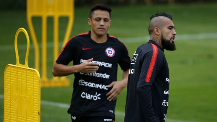 El susto que Vidal y Alexis hicieron pasar a Reinaldo Rueda