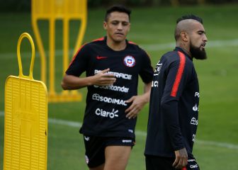 El susto que Vidal y Alexis hicieron pasar a Rueda