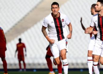 ¡Cabezazo impecable! El golazo de Enzo Roco en Turquía