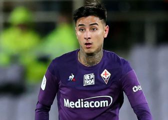 Pulgar fue titular en derrota de la Fiorentina ante el Milan