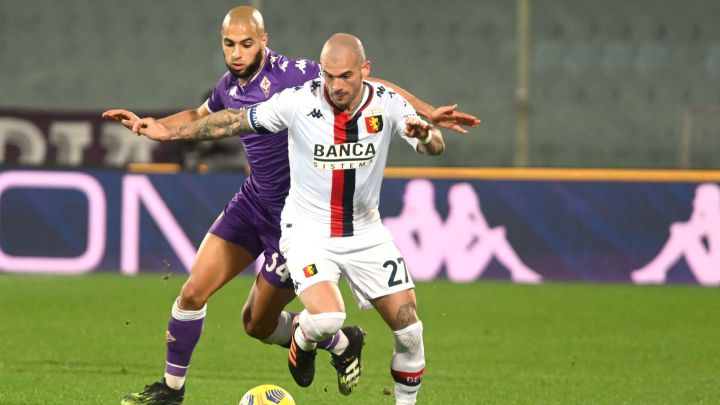 Fiorentina de Pulgar logró un milagroso empate ante Genoa