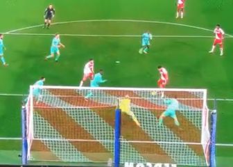 ¡Como el mejor '9'! Maripán volvió a anotar en el Mónaco