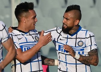 La reflexión de Vidal tras anotar su primer gol en el Inter