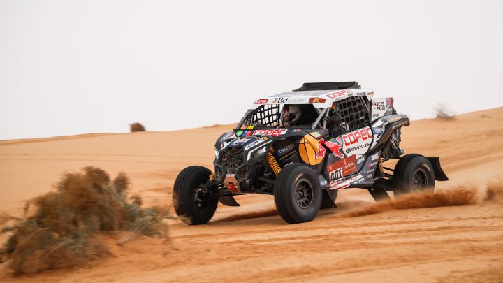 'Chaleco' López es bicampeón del Dakar y Enrico se sube al podio