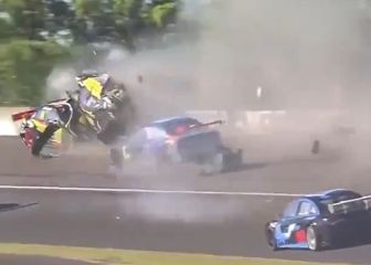 ¡Popular cantante argentino protagonizó un brutal accidente en una carrera!