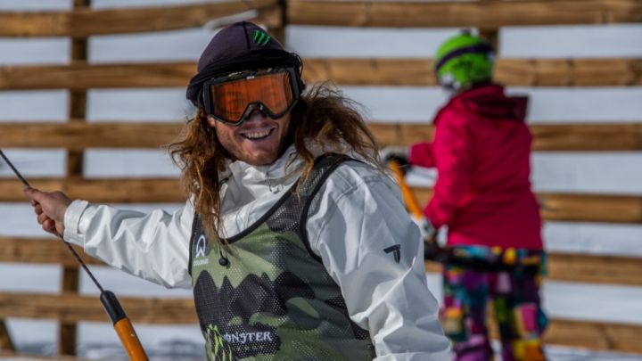 El snowboarder chileno que sueña con llegar a Pekín 2022