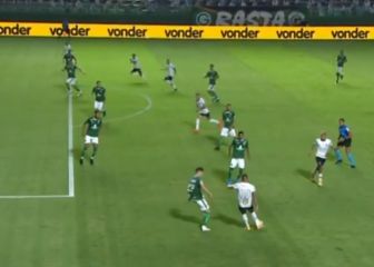 El milimétrico offiside que evitó una nueva asistencia de Vargas en Atlético Mineiro