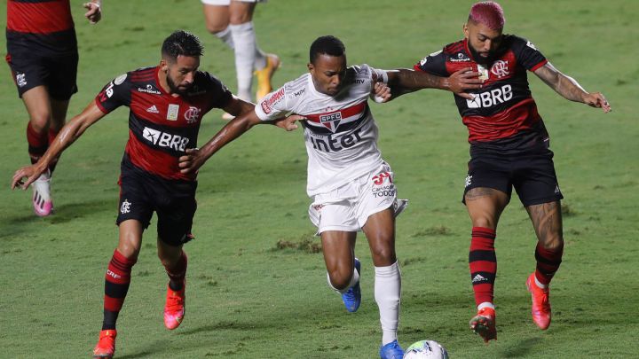 Mauricio Isla es titular en la última fecha del Brasileirao y podría ser campeón en el encuentro ante Sao Paulo.