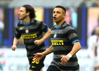 El mensaje de Vidal a Alexis tras su gol ante el Genoa