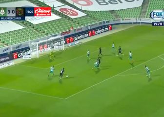 ¡Qué definición! El chileno que anotó su primer gol en México