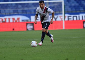 Medel retornó a las canchas en nueva derrota del Bologna
