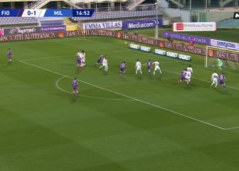 ¡De tiro libre! El espectacular golazo de Pulgar contra el AC Milan