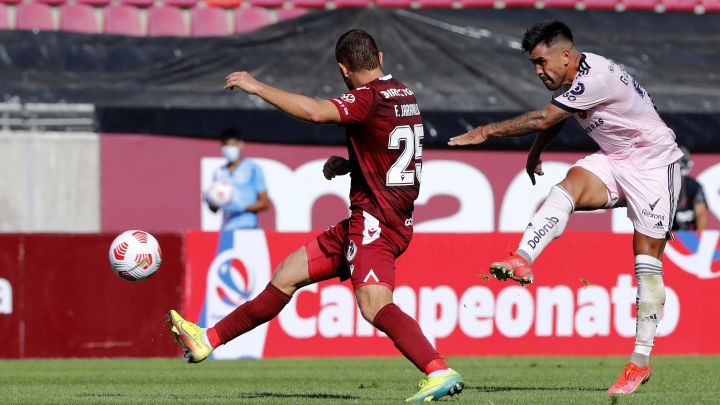 "A nosotros nos dio la partida": los descargos de Espinoza por el gol anulado a la U