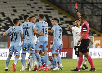 Zaldivia envía un mensaje tras la tarjeta roja contra O'Higgins