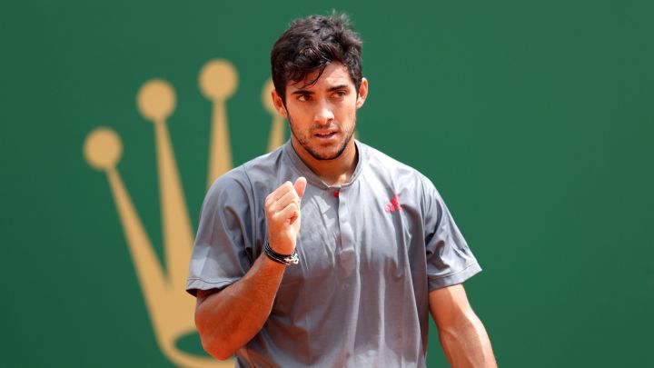 Garín logra un triunfazo y avanza en el Masters 1000 de Montecarlo