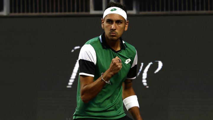 Tabilo tuvo debut y despedida en el Challenger de Salinas