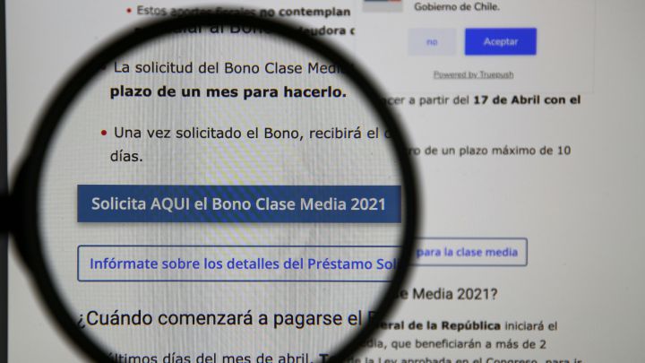 El Bono Clase Media contempla un pago de $500 mil para las personas que cumplan con los requisitos, y además un monto adicional para quienes corresponda.