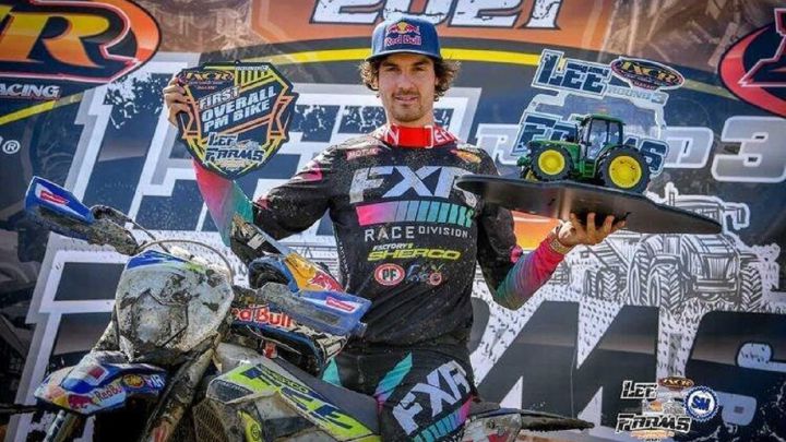 Luego de haber vuelto a Norteamérica, el talquino se consagró por casi 45 segundos y deja buenas sensaciones tras los cambios hechos a su moto.