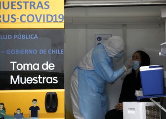 Curva y mapa de casos, contagios y muertes por región en Chile, hoy, miércoles 5 de mayo