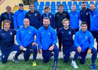 Pizarro se forma como DT junto a varios ex cracks de Italia
