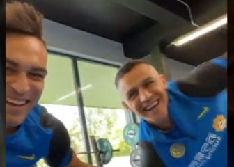 Vidal sorprende a su hijo: ¡saludos de cumpleaños de Lautaro y Alexis!