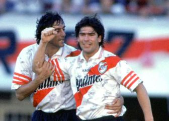 Francescoli recordó su mítica dupla con Salas en River Plate