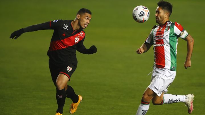 Sigue en vivo el minuto a minuto del partido entre Atlético Goianiense y Palestino, por el grupo F de la Copa Sudamericana, que se juega esta noche en Brasil.