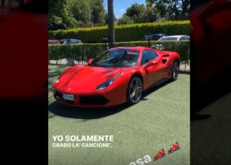 Arturo Vidal mostró su última joya: ¡un espectacular Ferrari!