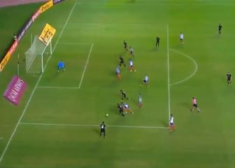 Un chileno anota en la Copa Sudamericana: ¡cabezazo!