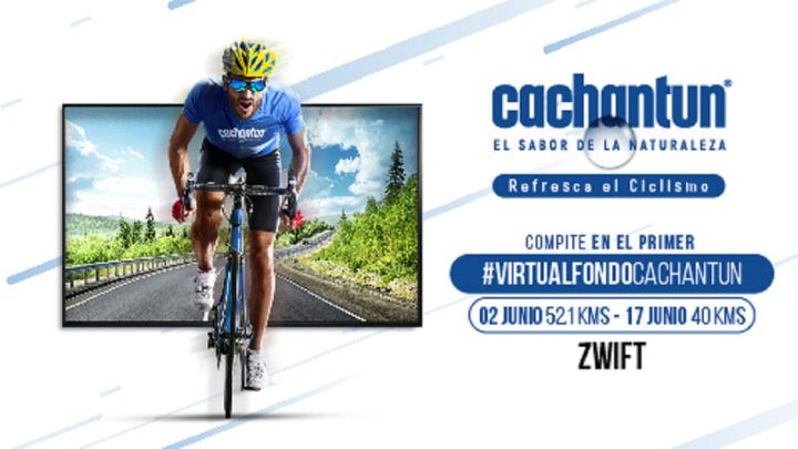 La masiva cicletada virtual gratuita que organiza Cachantun