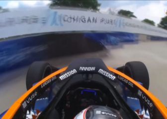 Un piloto sueco sufrió un duro e increíble accidente en la IndyCar