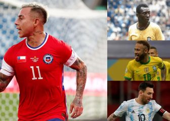 El nuevo estatus de Edu Vargas junto a Pelé, Neymar y Messi