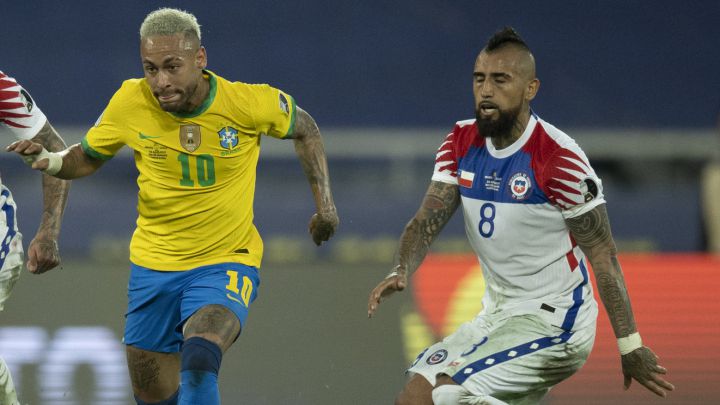 El cruce de Vidal y Neymar en redes que enciende la polémica