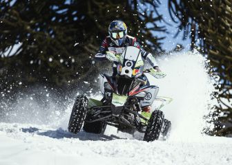 'Chaleco' y Casale entrenan para el Dakar... ¡en la nieve!