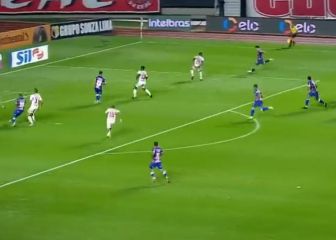 ¡Notable! Ángelo Henríquez fue clave con esta agónica asistencia ante Sao Paulo