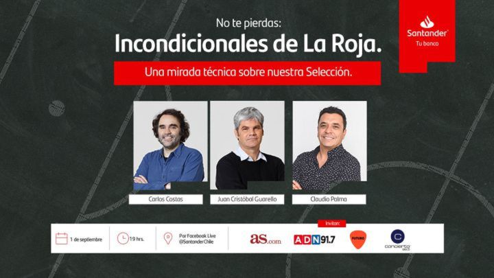 Incondicionales de la Roja, previa Chile-Brasil: la charla técnica de ADN y Santander