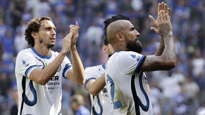 El sacrificio de Vidal no bastó: Inter igualó ante Sampdoria