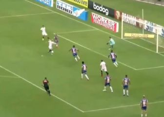 Vargas está imparable: la asistencia que lo tiene en la cima del Brasileirao