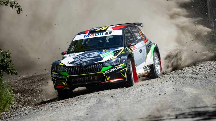 Nicolás Fuchs marcó el ritmo del día 2 del Rally de Quillón