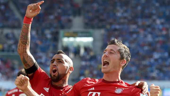 El mensaje de Lewandowski a Vidal y la Roja: "Los veo jugar"
