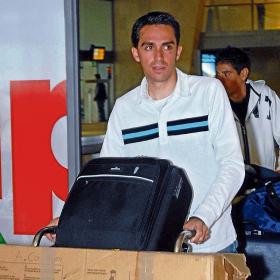 Contador y Armstrong se reúnen en Tenerife Contador y Armstrong se reúnen en Tenerife