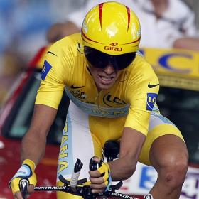 Contador arrolla en la crono y deja casi sentenciado el Tour Contador arrolla en la crono y deja casi sentenciado el Tour