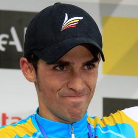 Contador se pone a punto en Navacerrada Contador se pone a punto en Navacerrada