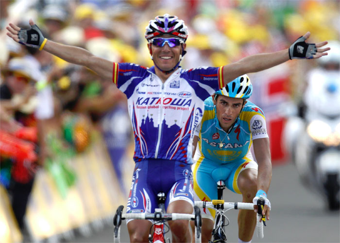 'Purito' vence en Mende y Contador avisa a Schleck