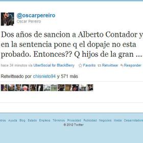 Pereiro sobre la sentencia: "Que hijos de la gran..." Pereiro sobre la sentencia: "Que hijos de la gran..."