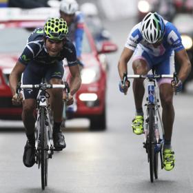 Amador gana en Cervinia y Purito pierde la maglia rosa Amador gana en Cervinia y Purito pierde la maglia rosa