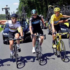 Wiggins inscribe a Gran Bretaña en el historial del Tour Wiggins inscribe a Gran Bretaña en el historial del Tour